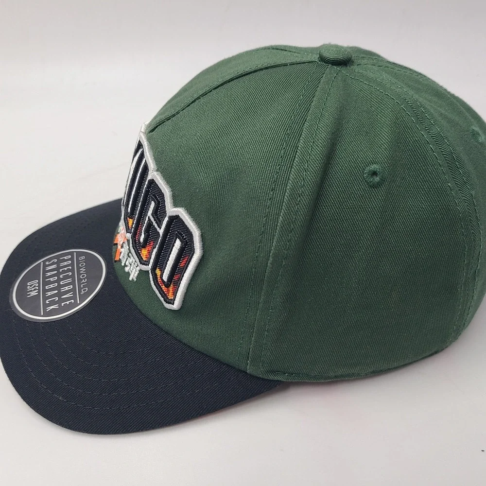 My Hero Academia Hat Snapback Green Black‎ BioWorld Katuski Bakugo Anime Kanji